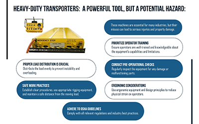 Top Safety Considerations When Using Heavy-Duty Transporters