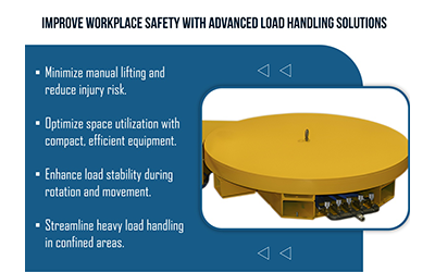 How to Maximize Workplace Safety with Industrial Turntables and Moving Systems